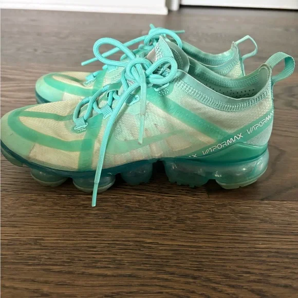 Nike Air VaporMax Flyknit Sneakers - Teal - Picture 4 of 8